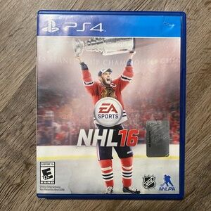 NHL 2016 PlayStation 4 game
